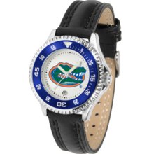 Florida Gators Competitor Ladies Watch with Leather Band