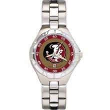 Florida State Seminoles Pro II Women's Stainless Steel Bracelet Watch