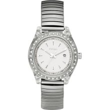 Fossil Es2906 Expansion Mini Stella Watch Stainless Steel Silver Bracelet