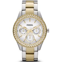 Fossil Stella Multifunction Stainless Steel Watch - Two-Tone - ES2944