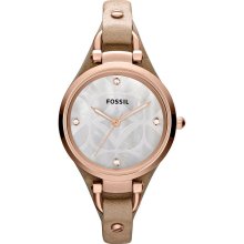 Fossil Watch ES3151 Georgia, ladies dress, signature boyfriend dial,