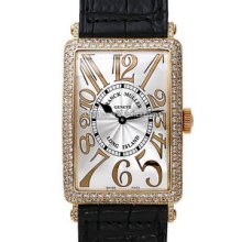 Franck Muller Long Island Pink Gold Diamond 1200SCRELD Watch