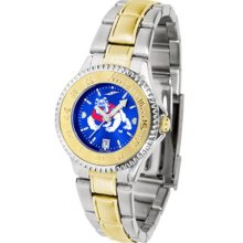 Fresno State Bulldogs FSU Womens Two-Tone Anochrome Watch