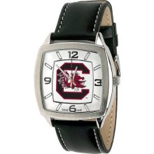 Game Time Black Col-Ret-Sca Ncaa Men'S Col-Ret-Sca Retro Series South Carolina Gamecocks Watch