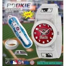 Game Time Youth Watch w/ Official Logo of your favorite MLB Team White Velcro