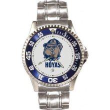 Georgetown Hoyas Competitor Steel Watch Sun Time