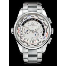 Girard Perregaux WW.TC World Time Financial Power Reserve Watch 49850-11-152-11A