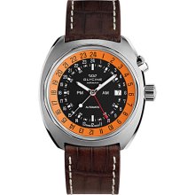 Glycine Airman SST 12 Watch GMT ETA 2893-2 Automatic - 3903.196-LBN7