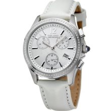 Golana Aura Pro Swiss Made Ladies Diamond Set Chronograph Watch Au200.6