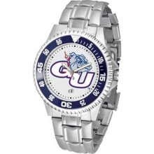 Gonzaga Bulldogs NCAA Mens Steel Bandwrist Watch ...