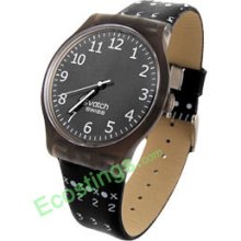 Good Jewelry Girls' Leather Wrist Watch + Strap