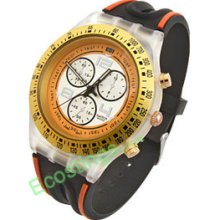 Good Jewelry Men's Sports Watch + Rubber Strap