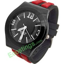 Good Jewelry Rubber Strap Girls' Boys' Sports Watch