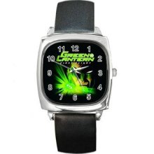 Green Lantern Square Metal Watch 02