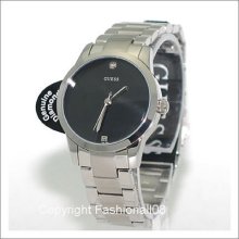 Guess Ladies Genuine Diamond Steel Watch U10650l1