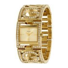 Guess Ladies Gold Signature Watch U13530l1