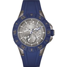 Guess Men's Blue Silicone W0034G6 Watch