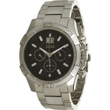 Guess Silver-tone Sport Chronograph Watch U0177g1