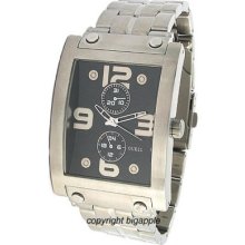 Guess Steel Stainless Steel Mens Watch W14519g1