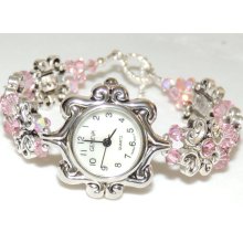 Handmade Swarovski Crystal Elements Watch