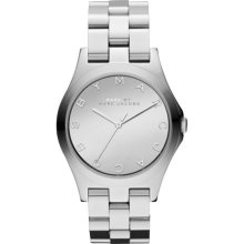 Henry Glossy Silver Tone Watch