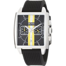 Hugo Boss 1512732 Watch Hb1005 Mens - Black Dial Stainless Steel