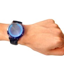 Inspired Blue Led Touch Screen Watch Fashion Unisex