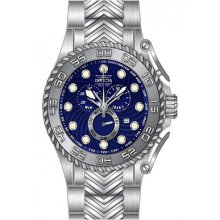 Invicta 12932 Men's Pro Diver Stainless Steel Band Blue Dial Watch