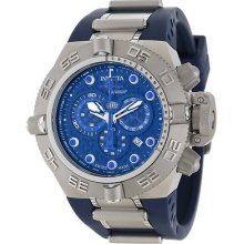 Invicta 1389 Watch Men Subaqua Noma Iv Chronograph Dark Blue Dial Quartz