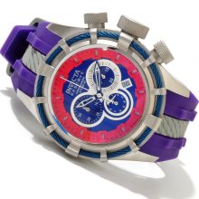 Invicta Men's 10965 Bolt Reserve Red and Blue Dial Chrono Watch