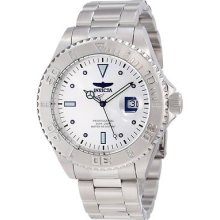 Invicta Men's 12816 Pro Diver Silver Dial Diamond Accented Watch $895