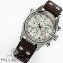 IWC Pilots Doppelchrono Chronograph - Ref. 3713.43 - 42mm Stainless