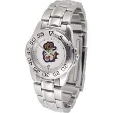 James Madison Dukes JMU NCAA Womens Steel Sports Watch ...