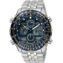 Jn0040-58l Water Resistant Citizen Promaster Blue Angel Navihawk Watch