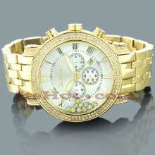 Joe Rodeo Rainbow Diamond Watch 1.75ct Yellow