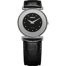 Jowissa Elegance Womens J3.007.M Stainless Steel Black Watch ...