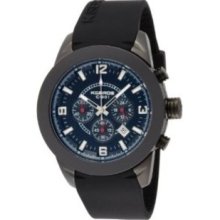 KAndBROS Unisex 9445-1 C-901 Sport Ceramic Chronograph Black