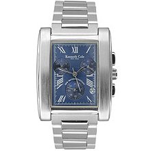 Kenneth Cole Men's Dress Chronograph Blue Dial watch #KC3107