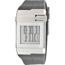 Kenneth Cole York Digital Black Rubber Band Mens Watch Kc1743