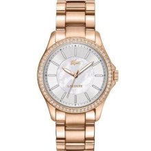 Lacoste 2000766 Rose Gold Stainless Steel Ladies Watch