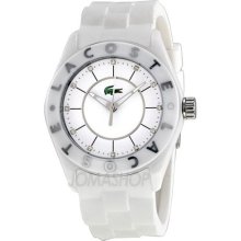 Lacoste Biarritz White Dial White Ceramic Ladies Watch 2000672 ...