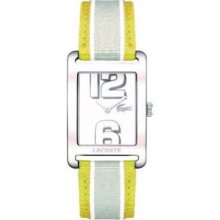 Lacoste Women's 2000694 Club Collection Cloth Strap Watch