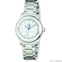 Ladies Charles Hubert Stainless Steel Swarovski Crystals Dial Watch