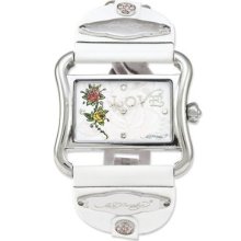 Ladies Ed Hardy Victoria Rose 45x25mm Watch Xwa2981