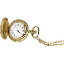 Ladies' Personalized Gold-Tone Pocket Watch Pendant (8 Characters) lacoste