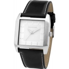 Lambretta Enzo Leather White Watch Rrp Â£40