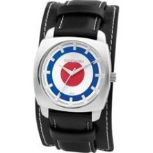 Lambretta Rebel Men's Watch with Black Band and Multicolor Dial