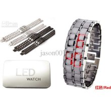 Lava Watch Men's Women's Digital Led Watches Iron Samurai Watches Re