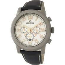 Le Chateau Mens 5433MWHT Sports Dinamica Collection Titanium Case