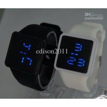 Led Digital Watch Touch Screen Silicon Band New Design High Quality